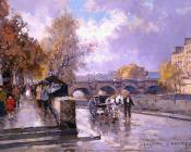 Quai de la Seine - 爱德华·科尔特斯